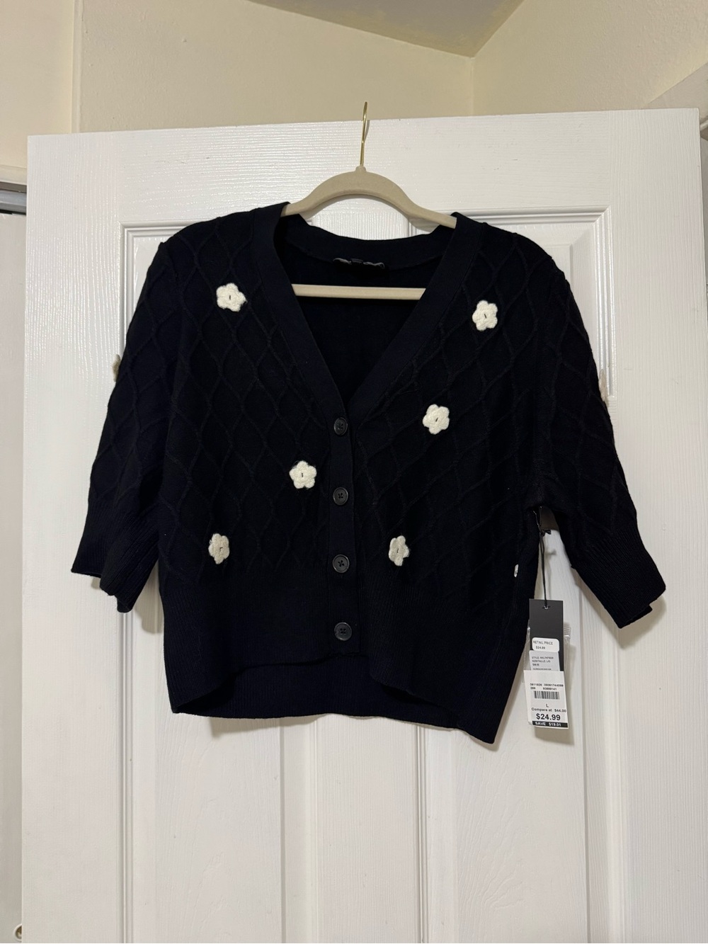 NWT NVLT Black Cardigan